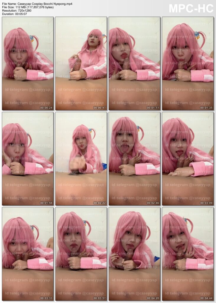 Caseyyap Cosplay Bocchi Nyepong